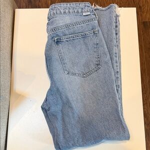 Pac Sun Classic Blue Denim Black mom jeans